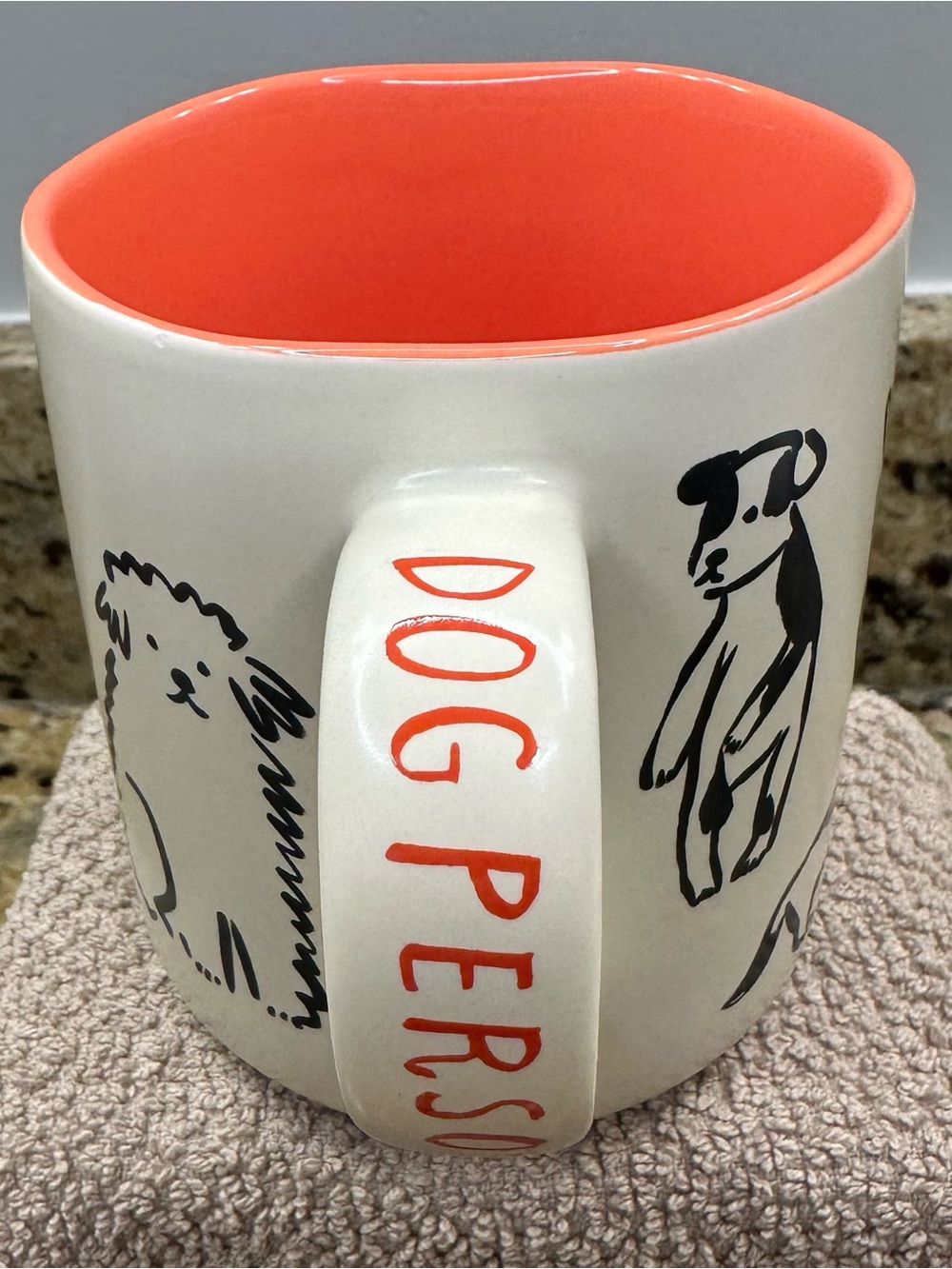 🧡🤍🐶 Opalhouse Dog Person Mug